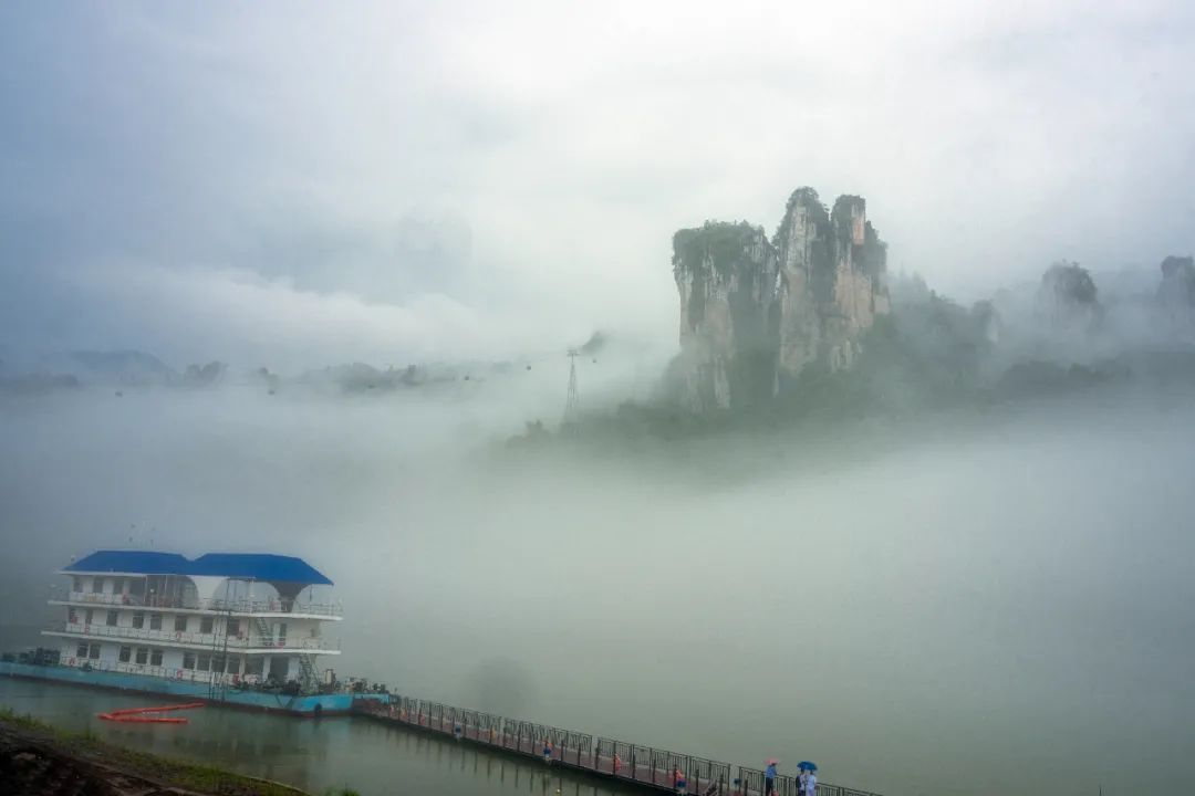 我在恩施过大年|恩施大清江景区祝大家春节快乐！