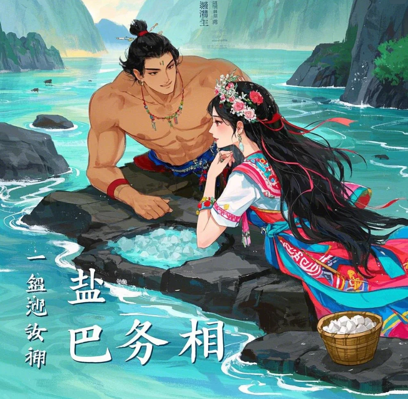 盐水女神和巴人廪君，清江河畔的千年绝恋